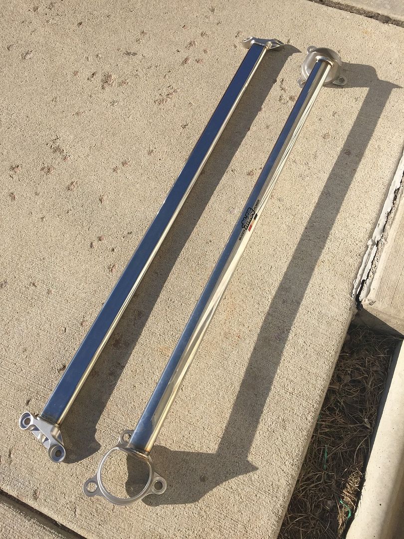 Authentic Mugen front and rear Strut bars Acura RSX, ILX and Honda